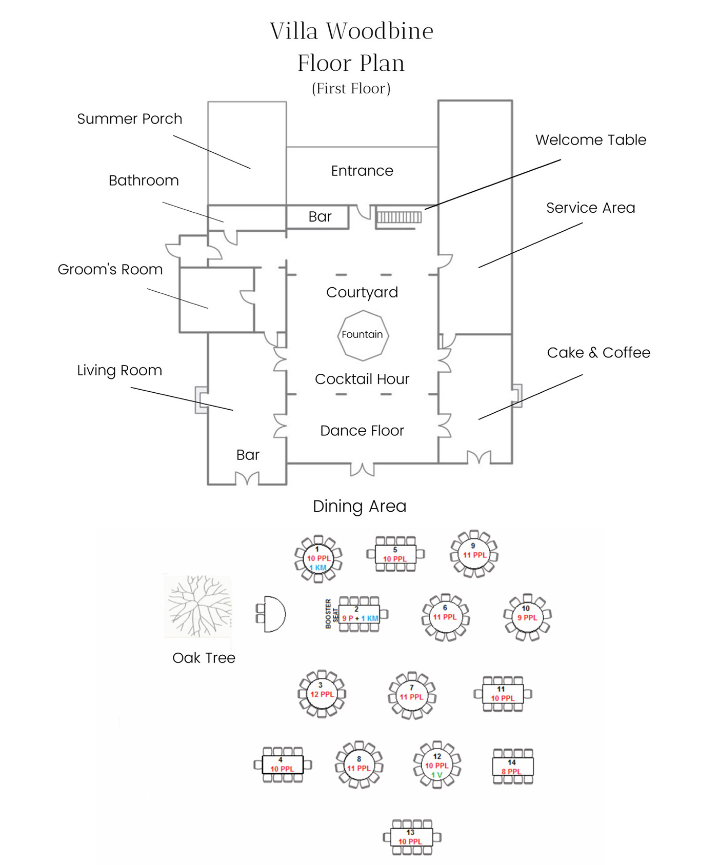 Floor Plan with Dining Area